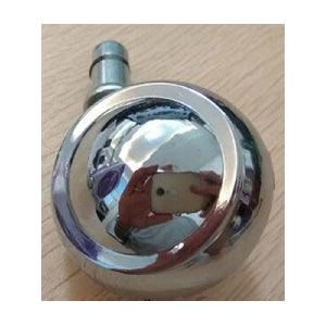 1.5" inch Shepherd Round ball Metal with Chrome Plating Caster Wheel - VXB Ball Bearings