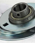 1"inch Bore Mounted Bearing SBPF205-16 + Pressed Steel 3-Bolt Flanged Housing - VXB Ball Bearings
