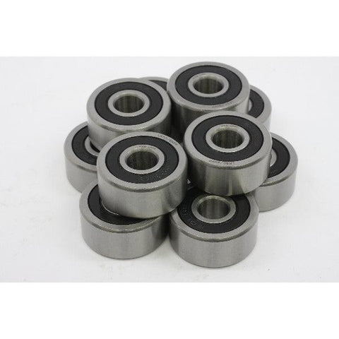 10 Sealed Bearing R3-2RS 3/16x1/2x0.196 inch Miniature Bearings - VXB Ball Bearings