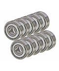 10 Shielded Bearing R133ZZ 3/32x3/16x3/32 inch Miniature Bearings - VXB Ball Bearings