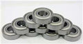 10 Shielded Bearing R2-6ZZ 1/8x3/8x9/64 inch Miniature Bearings - VXB Ball Bearings