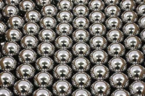 100 12mm Diameter Chrome Steel Ball Bearing G10 - VXB Ball Bearings