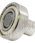 11/16 Inch Ball Bearing with 3/16 diameter integrated 3/8 Long Axle - VXB Ball Bearings
