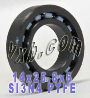 14x25.8x6 Full Ceramic Bearing Silicon Nitride - VXB Ball Bearings