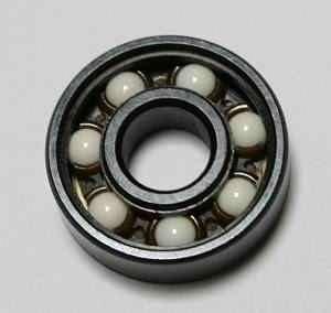 16 inline skate Ceramic Black Bearing:Sealed:ZrO2 - VXB Ball Bearings