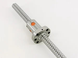 16 mm Ball Screw assembly 2000mm long and with 3 ball circuit sfu1610-3-2000 - VXB Ball Bearings