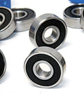 16 Skate Ceramic Bearing 608-2RS 8x22x7 Si3N4:Sealed - VXB Ball Bearings