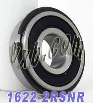 1622-2RSNR Sealed Bearing Snap Ring 9/16x1 3/8x7/16 inch Bearings - VXB Ball Bearings