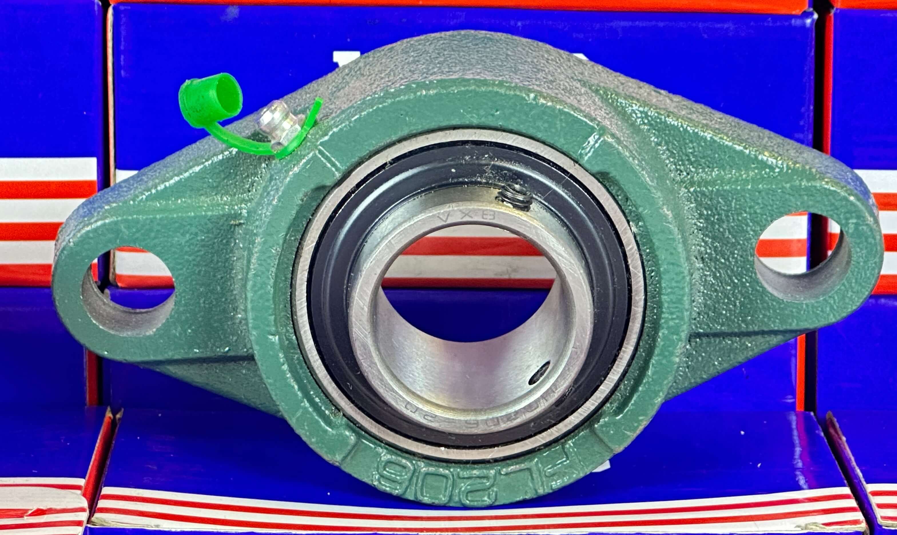 1 1/4 Inch Bearing UCFL20620 with 2 Bolts Flanged Cast Housing Mounted