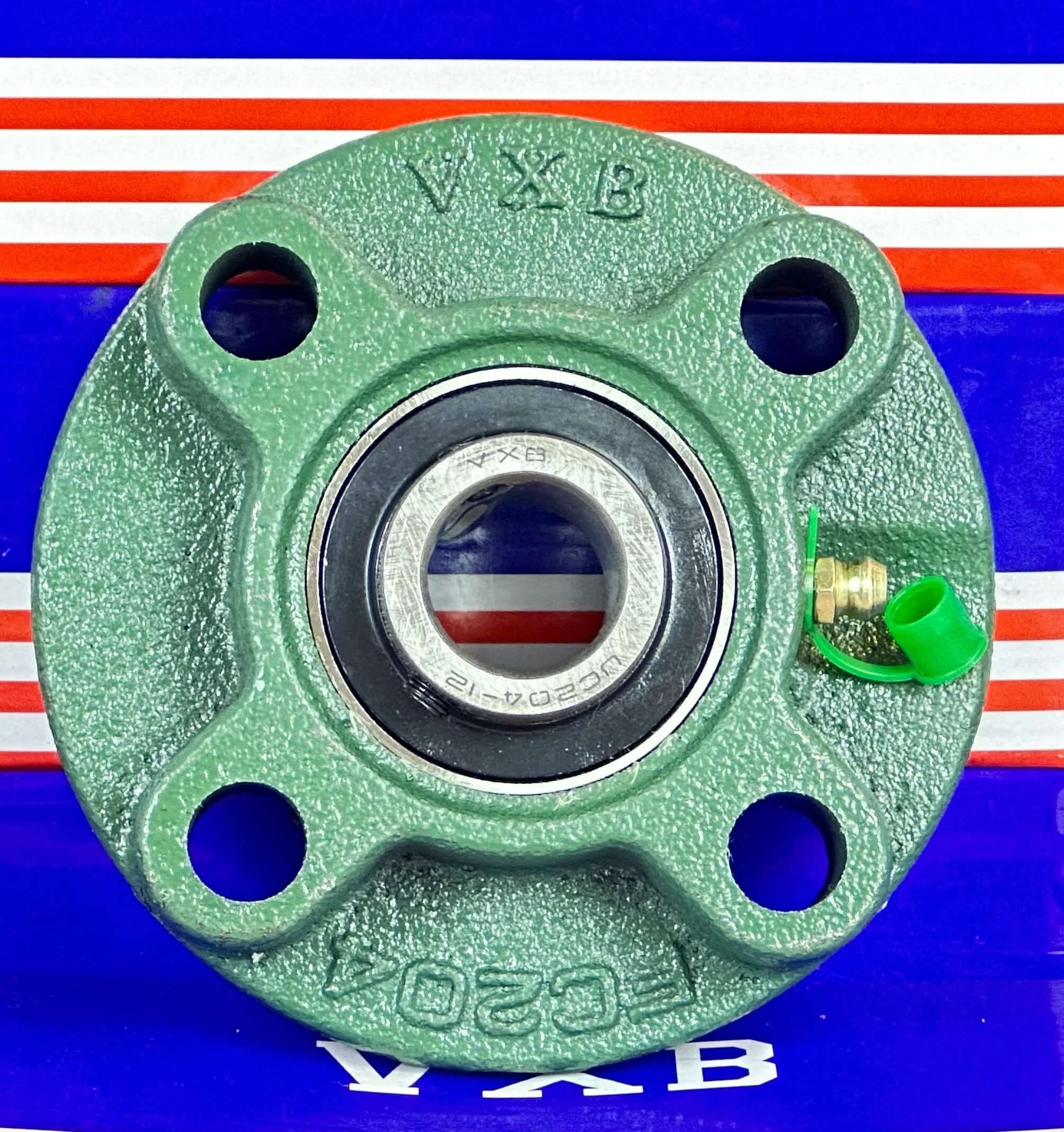UCFC204-12 3/4" Flange Mount Cartridge Bearings | Unit Mounted | VXB Brand | Pack #12343