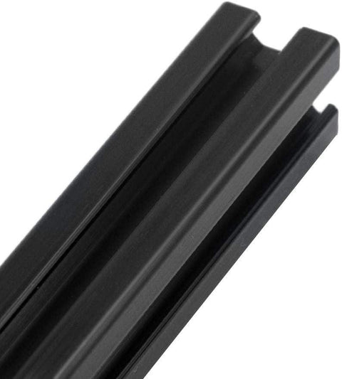 2020 Black Aluminum Extrusion Profile Linear Rail 1000mm (39" Inch) Long - VXB Ball Bearings