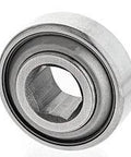 205KPPB2 Agricultural Machinery bearing with Two Single lip Seals and Hex bore and Cylindrical OD - VXB Ball Bearings