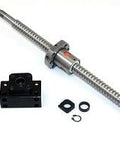 25 inch Travel Stroke16mm Anit-Backlash Ballscrew set with Nut and Bearing Supports - VXB Ball Bearings