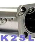 25mm Long Square Flanged Bushing Linear Motion LBK25LUU - VXB Ball Bearings