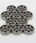 2x5x2 Stainless Steel Open Bearing Pack of 10 - VXB Ball Bearings