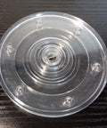 3" Inch Dia. clear acrylic AS11 Lazy Susan Turntable Bearing - VXB Ball Bearings