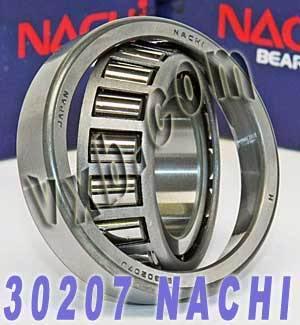 30207 Nachi Tapered Roller Bearings Japan 35x72x17 - VXB Ball Bearings
