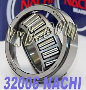 32006 Nachi Tapered Roller Bearings Japan 30x55x17 - VXB Ball Bearings