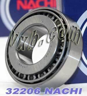 32206 Nachi Tapered Roller Bearigns Japan 30x62x20 - VXB Ball Bearings
