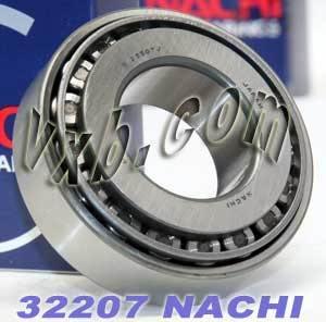 32207 Nachi Tapered Roller Bearings Japan 35x72x23 - VXB Ball Bearings