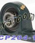 3/4"inch Bore Mounted Bearing UCP-204-12 + Pillow Block Cast Housing - VXB Ball Bearings