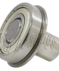 3/8 Inch Flanged Bearing with 3/16 diameter integrated 1/2 Axle - VXB Ball Bearings