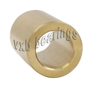 3/8X1/2X1 Inch Bearing Bronze Cast Bushing Plain Sleeve Bearings - VXB Ball Bearings