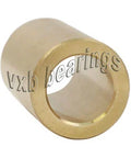 3/8x1/2x1/2 Inch Bearing Bronze Cast Bushing Plain Sleeve Bearings - VXB Ball Bearings