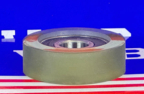 PU10X35X11-2RS Polyurethane Rubber Bearing with tire 10x35x11mm Sealed Miniature