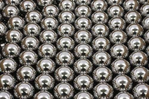 4.5mm SS302 Stainless Steel Bearing Balls 0.1772 inch Dia Balls pack of 10000 - VXB Ball Bearings