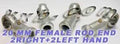 4 Female Rod End 20mm PHS20 2 Right Hand and 2 Left Hand Bearing - VXB Ball Bearings