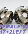 4 Female Rod End 22mm PHS22 2 Right Hand and 2 Left Hand Bearing - VXB Ball Bearings