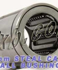 40mm Ball Bushing SDM40GA Steel Retainer Linear Motion Bearings - VXB Ball Bearings