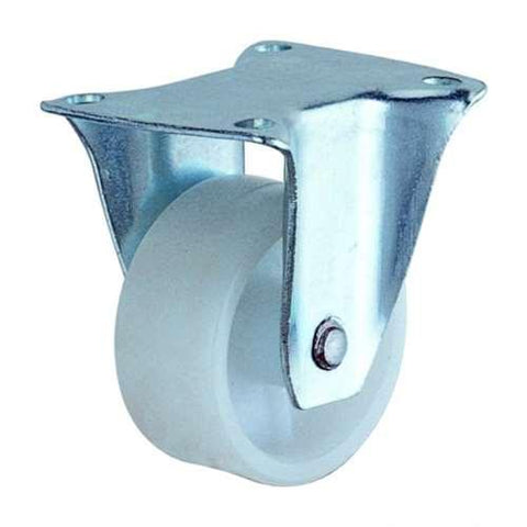 40mm Caster Wheel 44 pounds Fixed Plastic Top Plate - VXB Ball Bearings