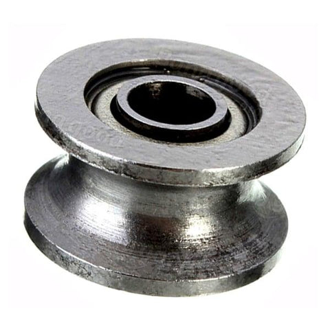 4mm Bore Bearing with 13mm Shielded Pulley U Groove Track Roller Bearing 4x13x7mm - VXB Ball Bearings