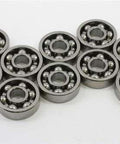 4x7x2 Stainless Steel Open ABEC-3 Miniature Bearing Pack of 10 - VXB Ball Bearings