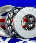 51203 Thrust Bearing 17x35x12 Ball - VXB Ball Bearings