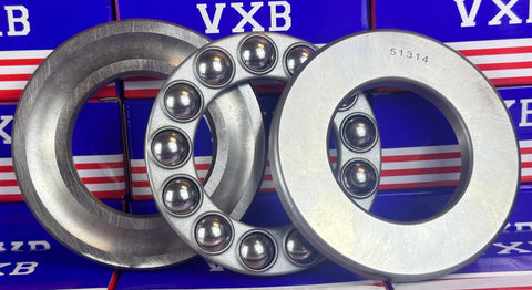 51314 Single Thrust Ball Bearing 70x125x40 - VXB Ball Bearings