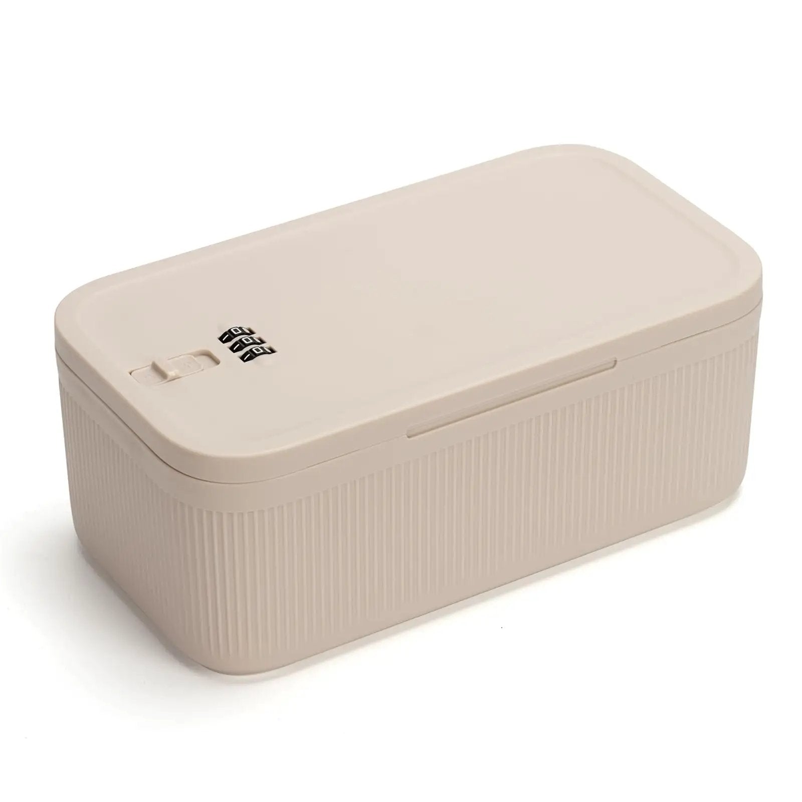 Lockable Storage Box With Dial Lock Safe 9.25 x 5 in ✓