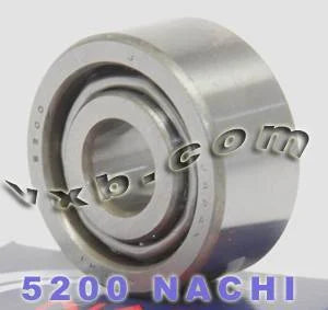 5200 Nachi 2 Rows Angular Contact Bearing 10x30x14.3 Japan Bearings - VXB Ball Bearings