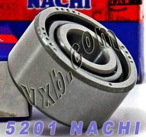 5201 Nachi 2 Rows Angular Contact Bearing 12x32x15.9 Japan Bearings - VXB Ball Bearings