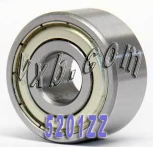5201ZZ 12x32x15.9 Shielded Angular Contact Bearing - VXB Ball Bearings
