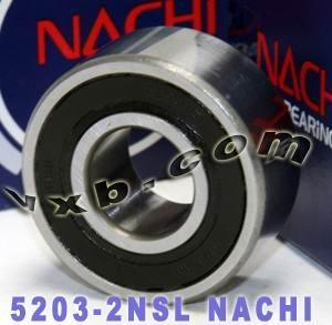 5203-2NSL Nachi 2 Rows Angular Contact Bearing 17x40x17.5 Bearings - VXB Ball Bearings