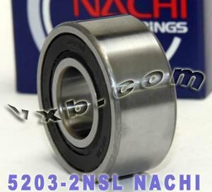 5203-2NSL Nachi 2 Rows Angular Contact Bearing 17x40x17.5 Bearings - VXB Ball Bearings