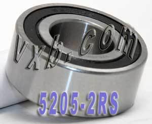 5205-2RS 25x52x20.6 Angular Contact Sealed Bearing - VXB Ball Bearings