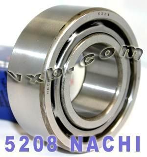 5208 Nachi 2 Rows Angular Contact Bearing 40x80x30.2 Japan Bearings - VXB Ball Bearings