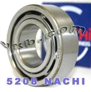 5208 Nachi 2 Rows Angular Contact Bearing 40x80x30.2 Japan Bearings - VXB Ball Bearings