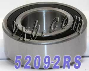 5209-2RS Angular Contact Bearing Sealed 45x85x30.2 - VXB Ball Bearings