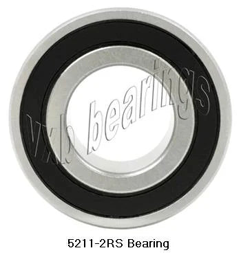 5211-2RS Bearing Angular contact 5211-2RS - VXB Ball Bearings