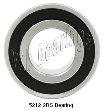 5212-2RS Bearing Angular contact 5212-2RS - VXB Ball Bearings